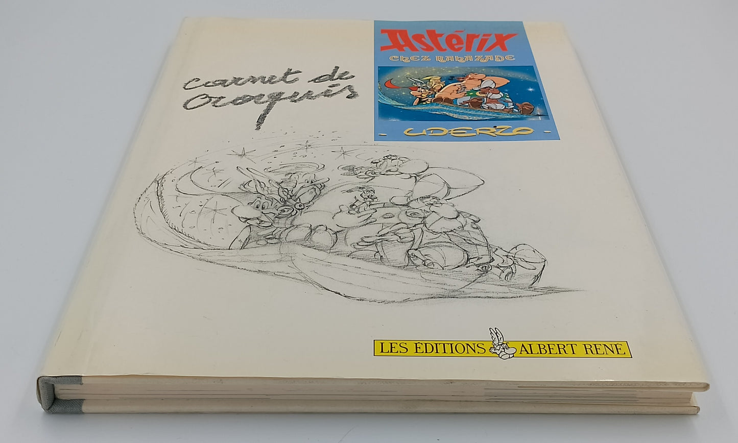 Astérix chez Rahazade: carnet de croquis