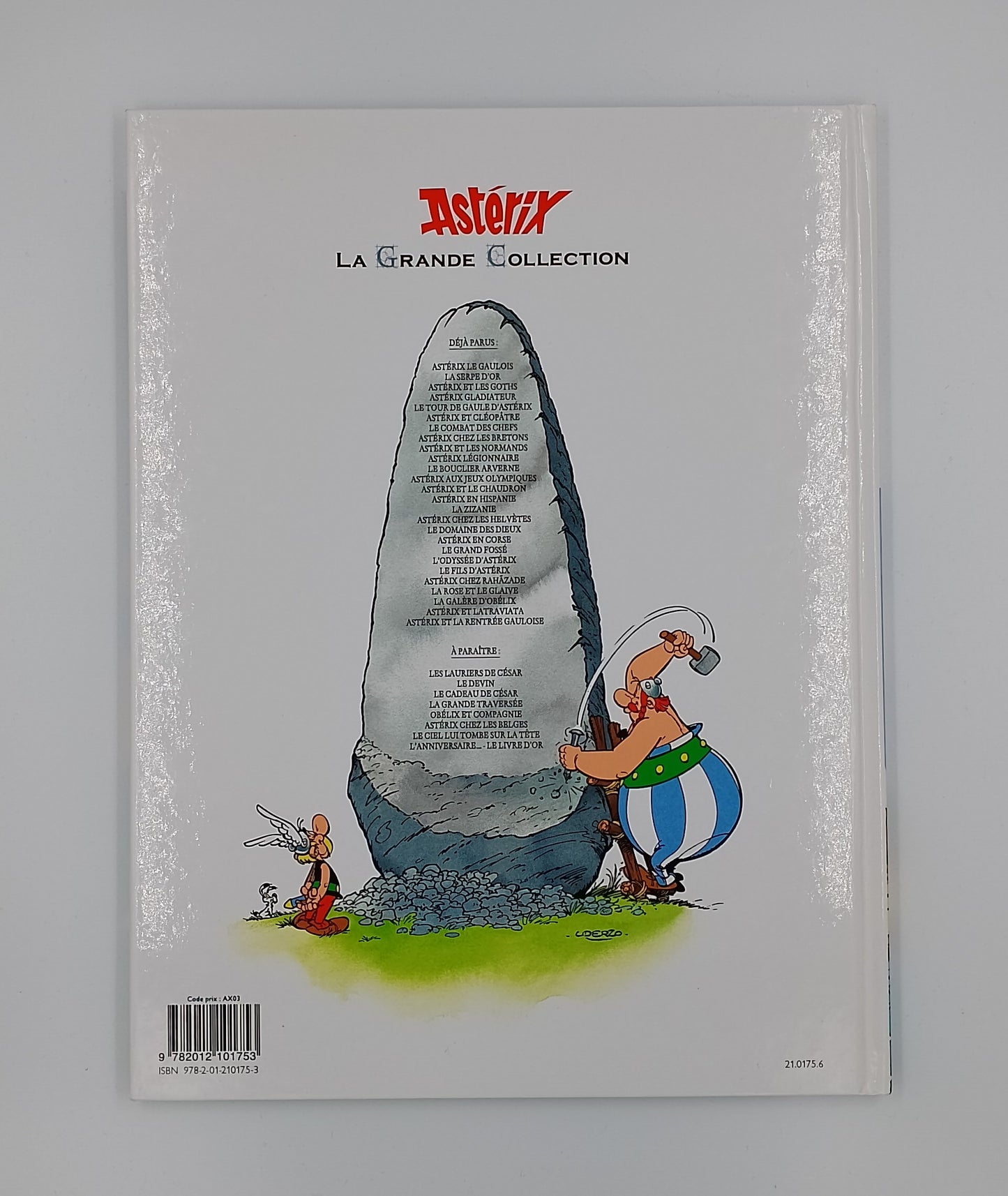 Astérix chez les Bretons, édition de luxe, la grande collection